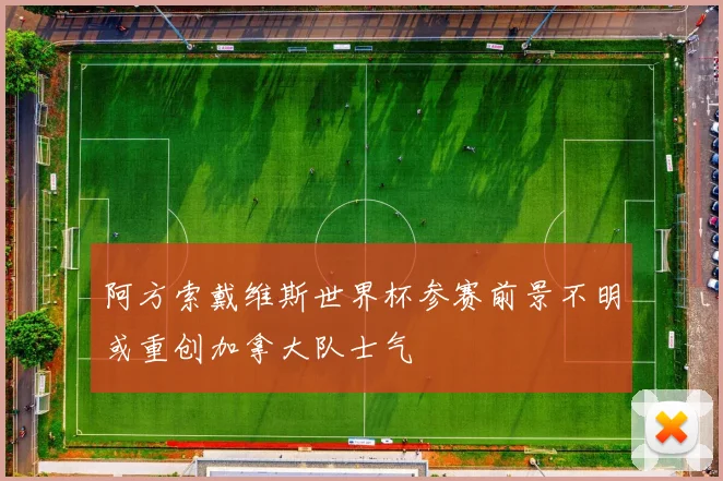 阿方索戴维斯世界杯参赛前景不明或重创加拿大队士气